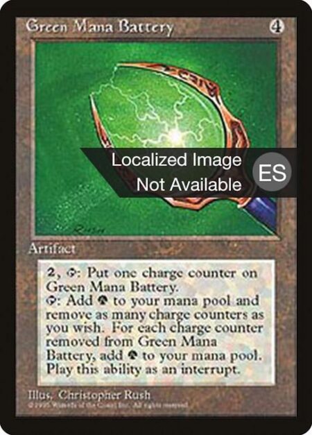 Green Mana Battery - {2}