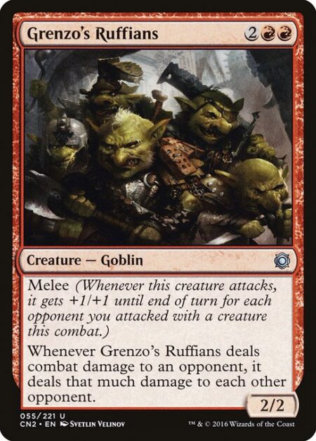 Grenzo's Ruffians - Melee (Whenever this creature attacks