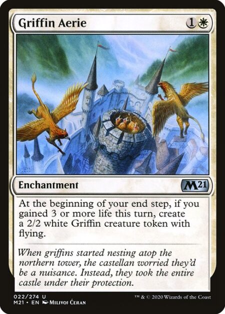 Griffin Aerie - At the beginning of your end step