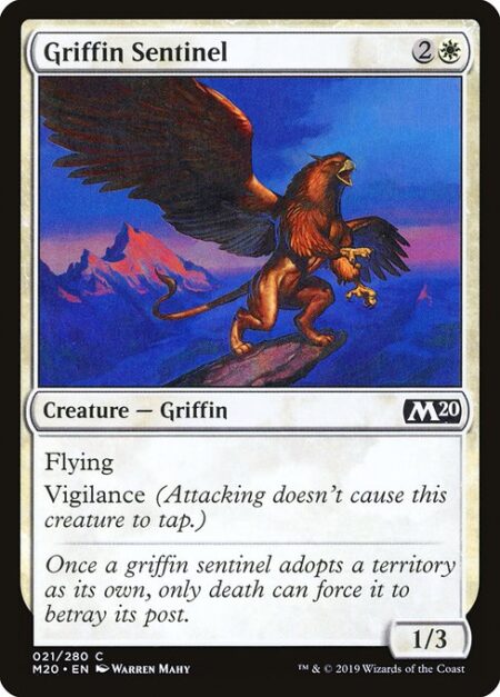 Griffin Sentinel - Flying