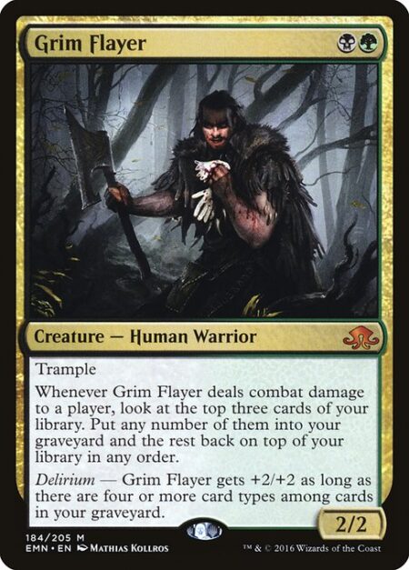 Grim Flayer - Trample