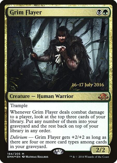 Grim Flayer - Trample