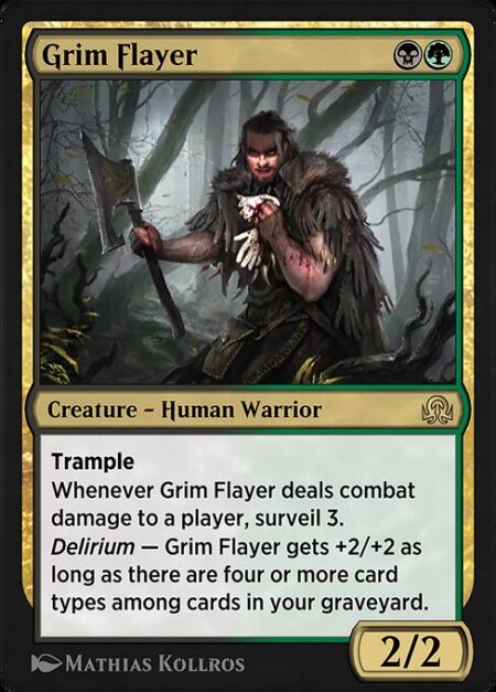 Grim Flayer - Trample