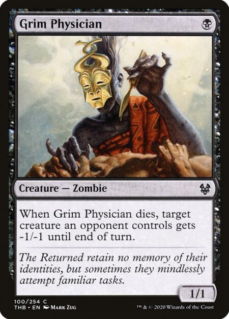 Grim Physician - When Grim Physician dies