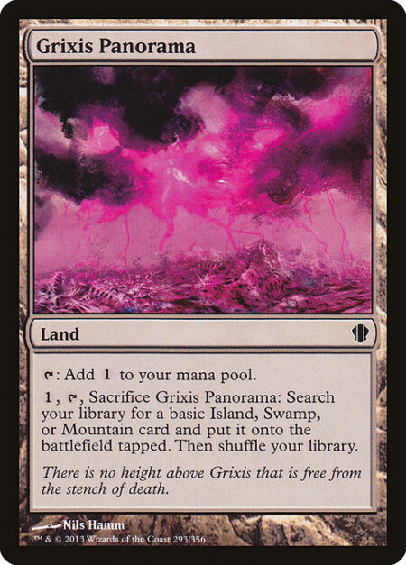 Grixis Panorama - {T}: Add {C}.