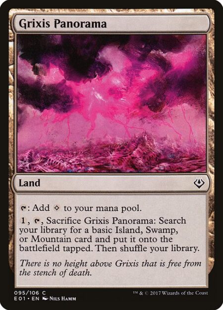 Grixis Panorama - {T}: Add {C}.