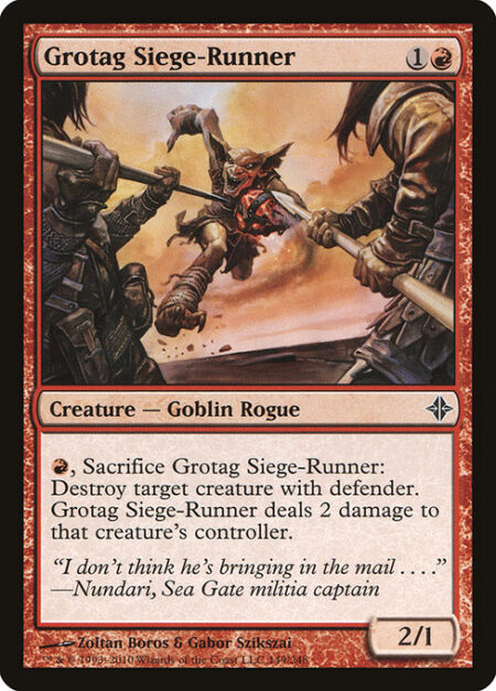 Grotag Siege-Runner - {R}