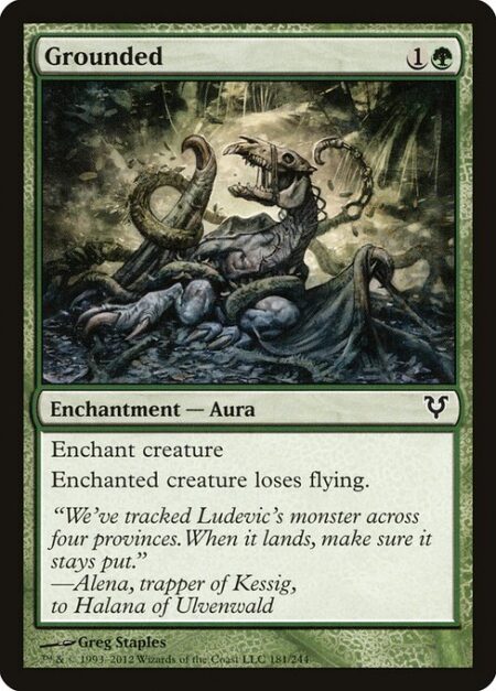 Grounded - Enchant creature