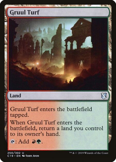 Gruul Turf - Gruul Turf enters tapped.