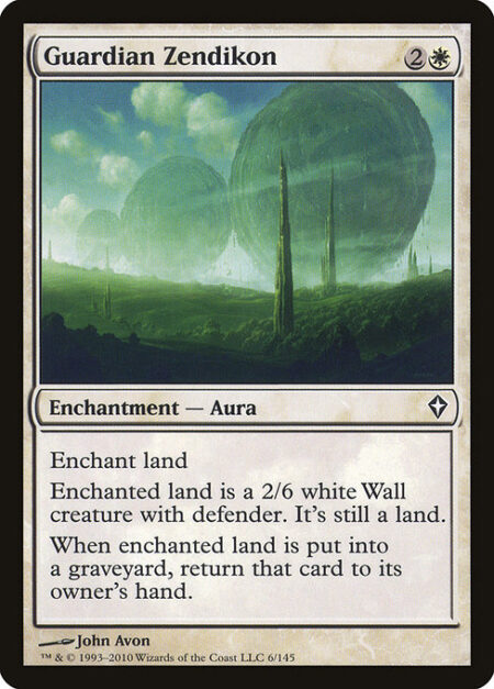 Guardian Zendikon - Enchant land