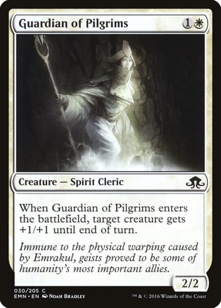 Guardian of Pilgrims - When Guardian of Pilgrims enters the battlefield