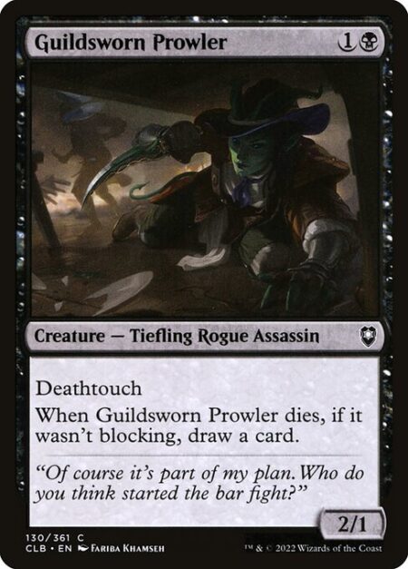 Guildsworn Prowler - Deathtouch