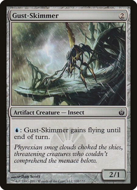 Gust-Skimmer - {U}: Gust-Skimmer gains flying until end of turn.