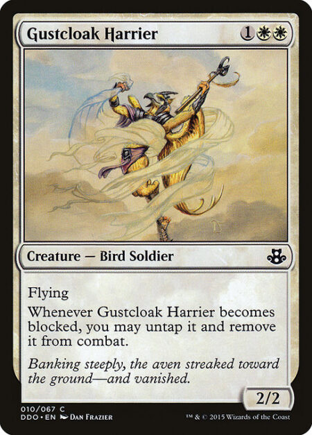 Gustcloak Harrier - Flying