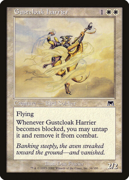 Gustcloak Harrier - Flying