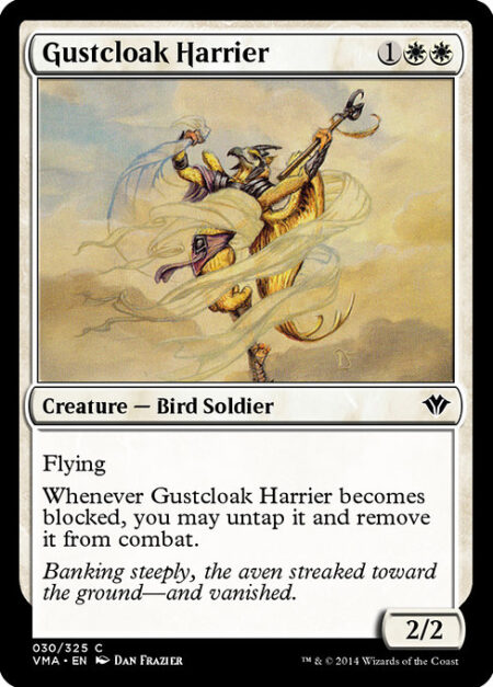 Gustcloak Harrier - Flying