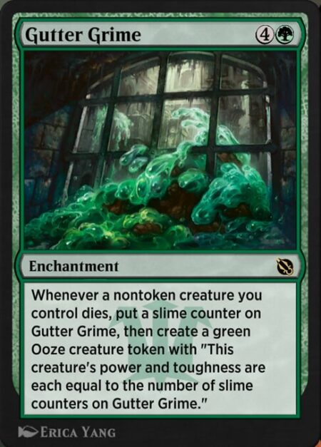 Gutter Grime - Whenever a nontoken creature you control dies