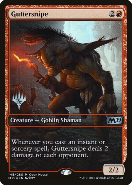 Guttersnipe - Whenever you cast an instant or sorcery spell