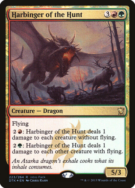 Harbinger of the Hunt - Flying