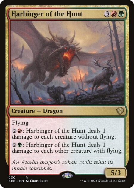 Harbinger of the Hunt - Flying