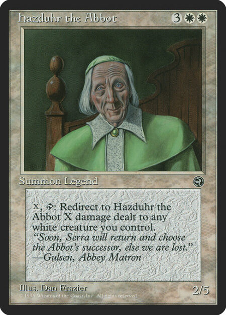 Hazduhr the Abbot - {X}