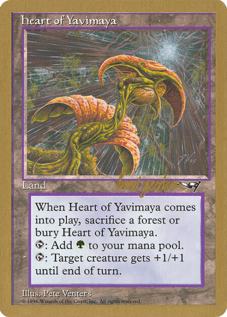 Heart of Yavimaya - If Heart of Yavimaya would enter