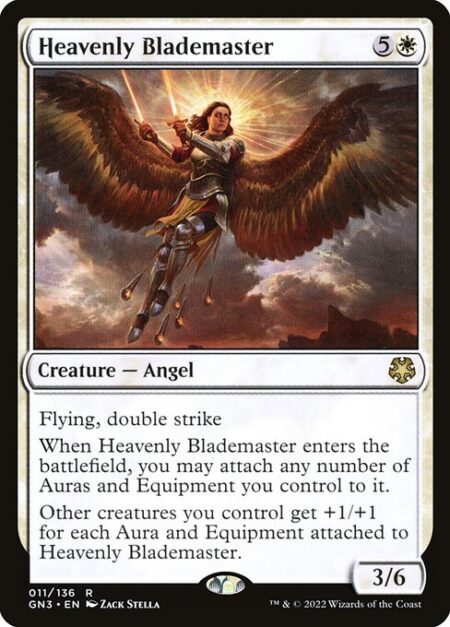 Heavenly Blademaster - Flying