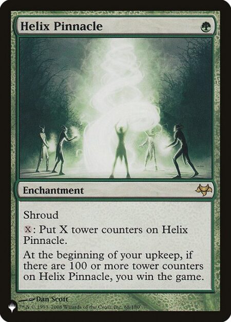 Helix Pinnacle - Shroud (This enchantment can't be the target of spells or abilities.)