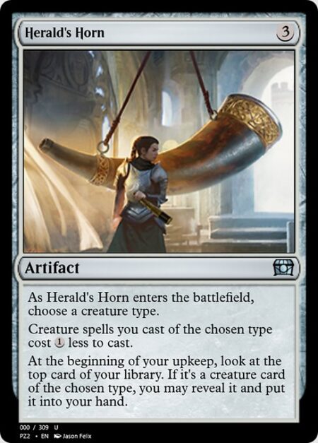 Herald's Horn - As Herald's Horn enters