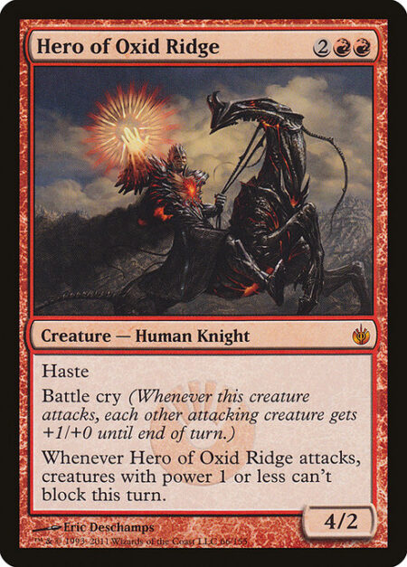 Hero of Oxid Ridge - Haste