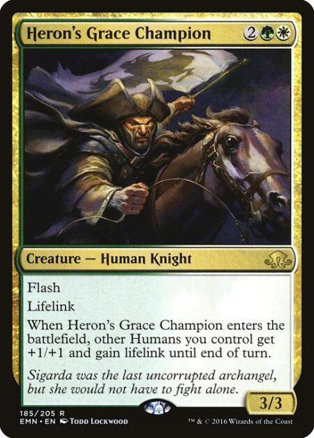 Heron's Grace Champion - Flash