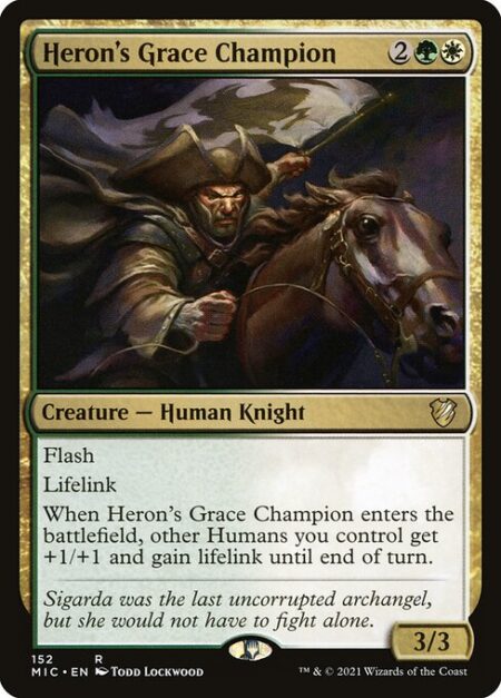 Heron's Grace Champion - Flash