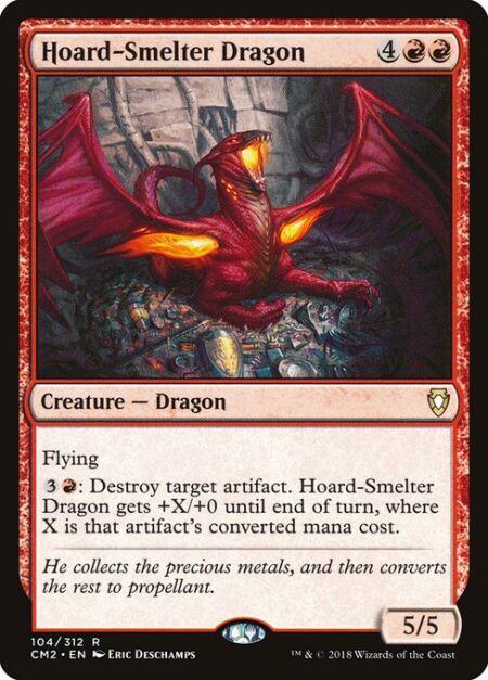 Hoard-Smelter Dragon - Flying