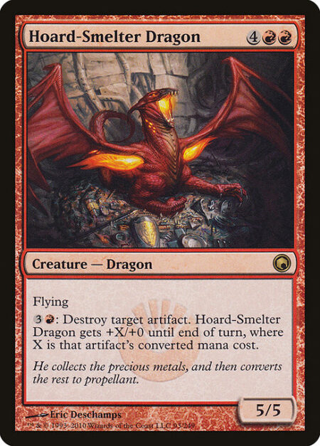 Hoard-Smelter Dragon - Flying