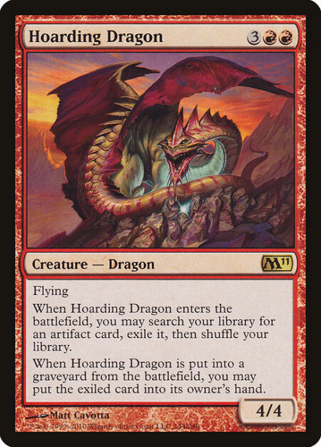 Hoarding Dragon - Flying