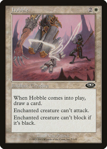 Hobble - Enchant creature