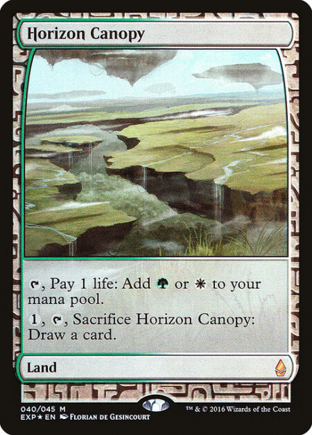 Horizon Canopy - {T}