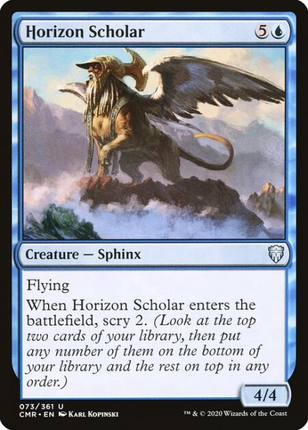 Horizon Scholar - Flying