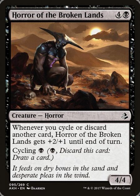 Horror of the Broken Lands - Whenever you cycle or discard another card