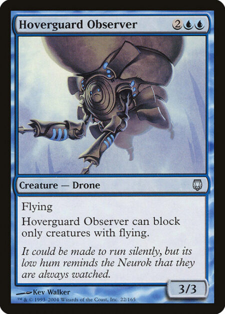 Hoverguard Observer - Flying