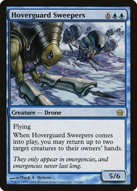 Hoverguard Sweepers - Flying