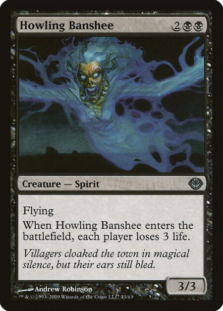 Howling Banshee - Flying