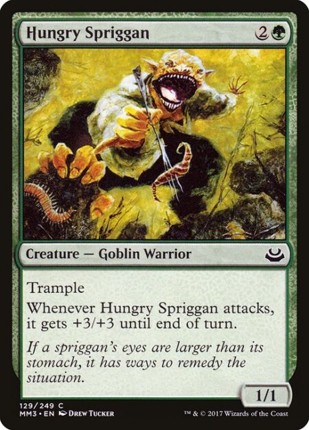 Hungry Spriggan - Trample