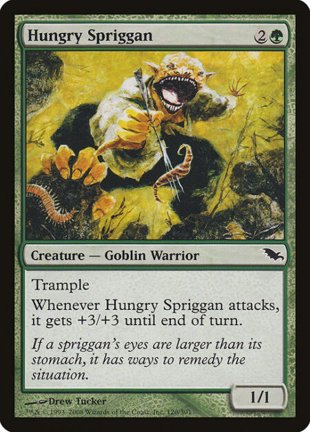 Hungry Spriggan - Trample