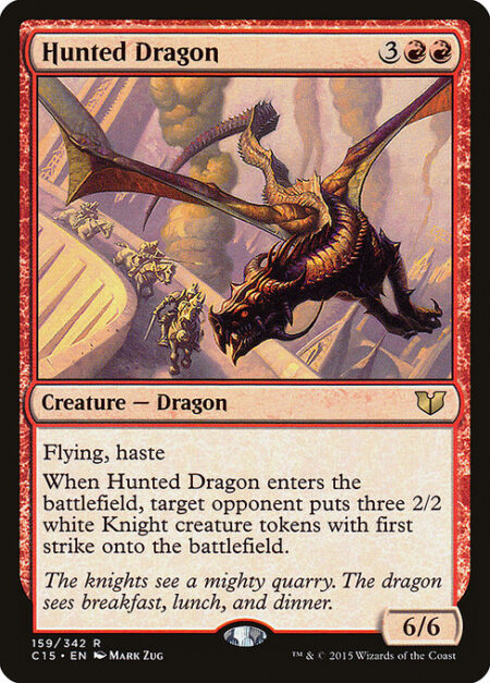 Hunted Dragon - Flying