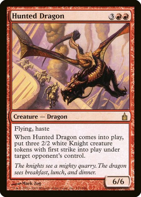 Hunted Dragon - Flying