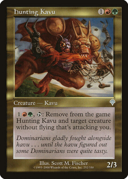 Hunting Kavu - {1}{R}{G}