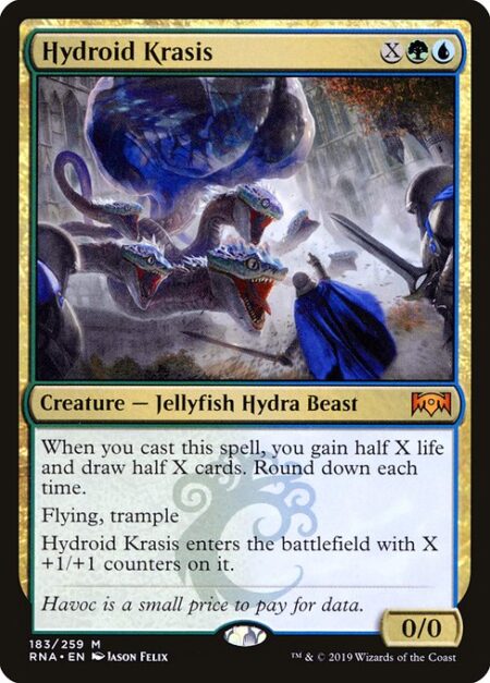 Hydroid Krasis - When you cast this spell