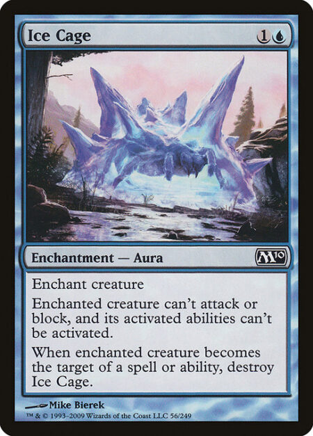 Ice Cage - Enchant creature
