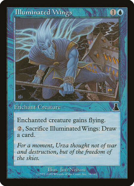 Illuminated Wings - Enchant creature